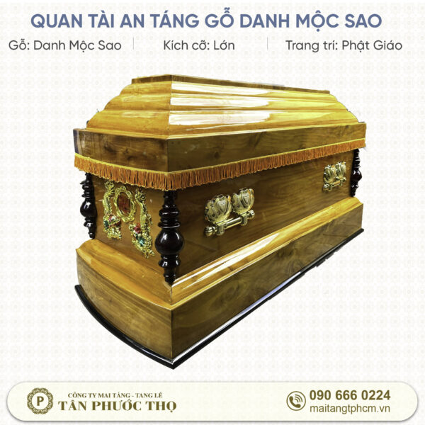 Quan Tài Danh Mộc Sao Trơn