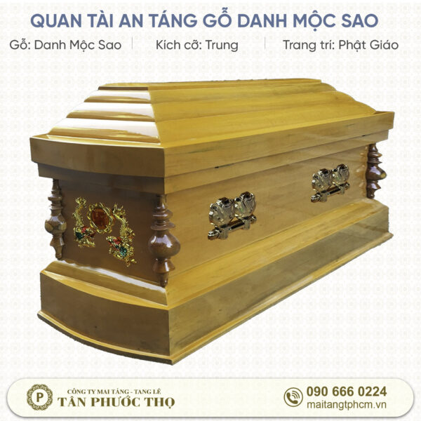 Quan Tài Địa Táng Danh Mộc Sao Trơn