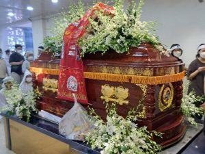 quan tài hỏa táng trang trí phật giáo