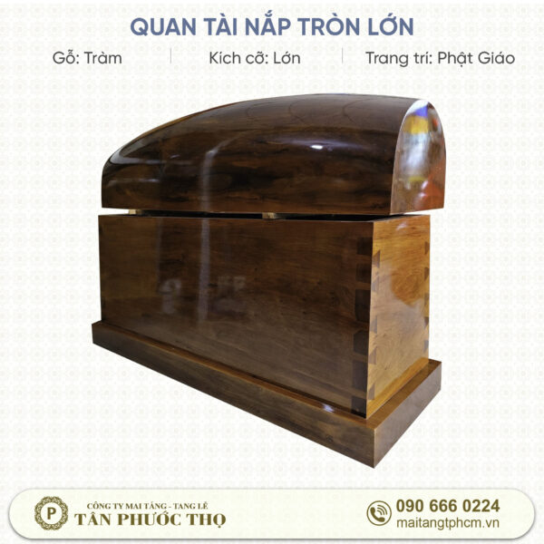 Quan Tài Địa Táng Nắp Tròn