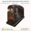 Quan tài nắp tròn danh mộc căm xe