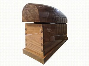 Quan Tài Nắp Tròn Danh Mộc Gõ