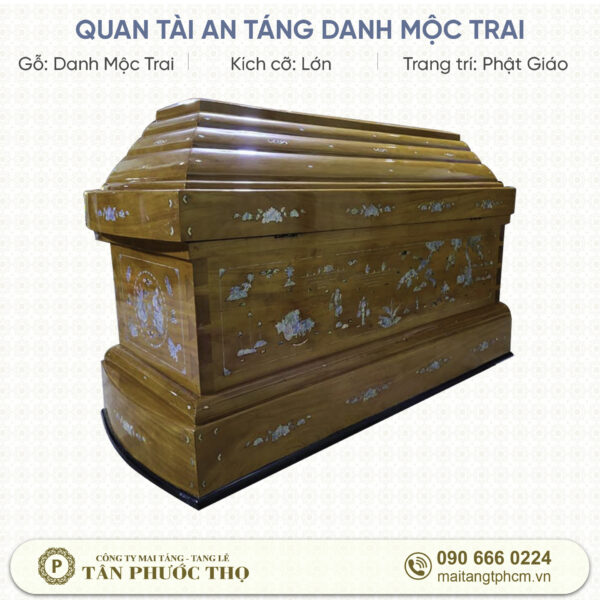 Quan tài địa táng trai cẩn ốc