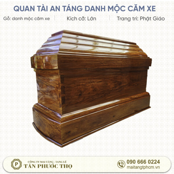 Quan Tài Địa Táng Căm Xe