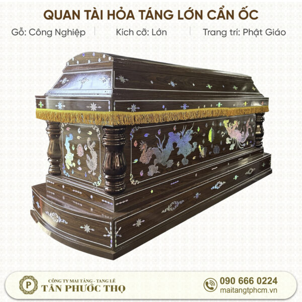 Quan Tài Hỏa Táng Lớn Cẩn Ốc