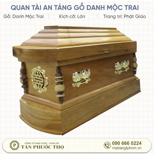 Quan tài địa táng danh mộc trai