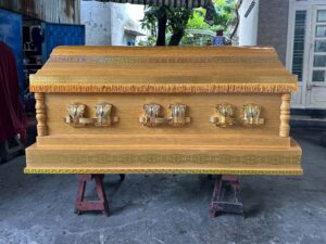 Quan tài hỏa táng lớn phật giáo dịch vụ mai táng trọn gói tang lễ trọn gói