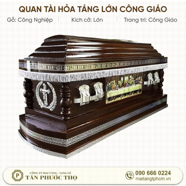 Quan tài hỏa táng Lớn Công Giáo