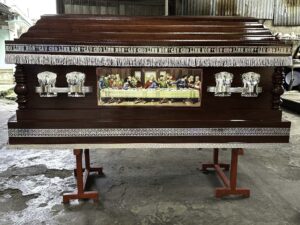 Quan tài hỏa táng Lớn Công Giáo mặt hông