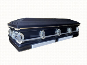 Quan tài nhập khẩu công giáo xanh lam