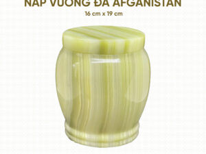 Hũ Cốt Cao Cấp Đá Afganistan Nắp Vuông