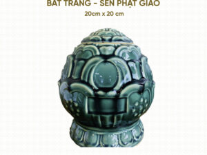 Hũ Cốt Sen Bát Tràng