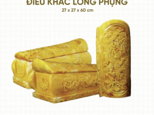 Quách Đá Vàng Điêu Khắc