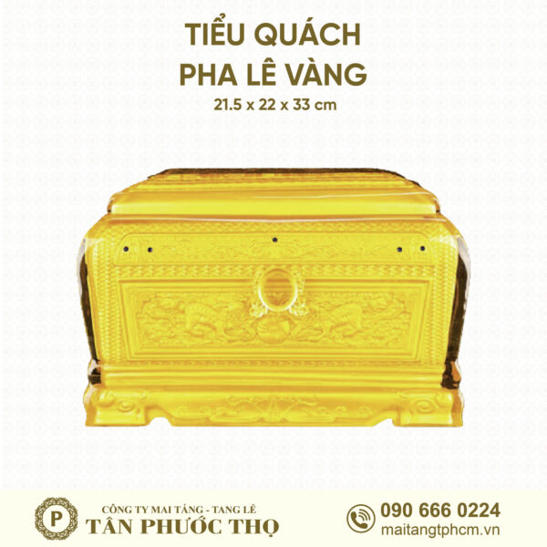 Tiểu Quách Đá Pha Lê Vàng